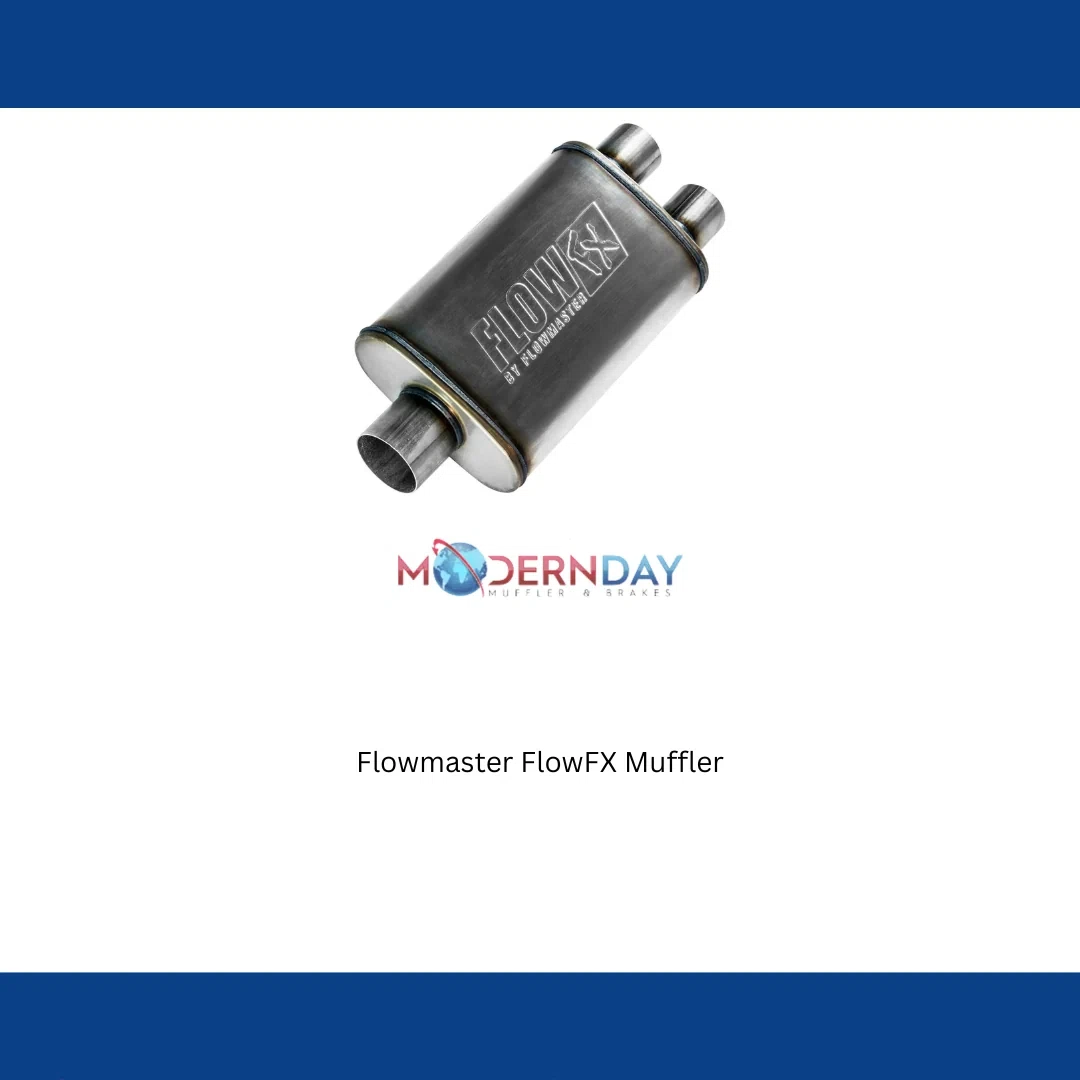 Muffler Flow FX 3_ Center In_2.5_ Dual Out SS Moderate Flowmaster